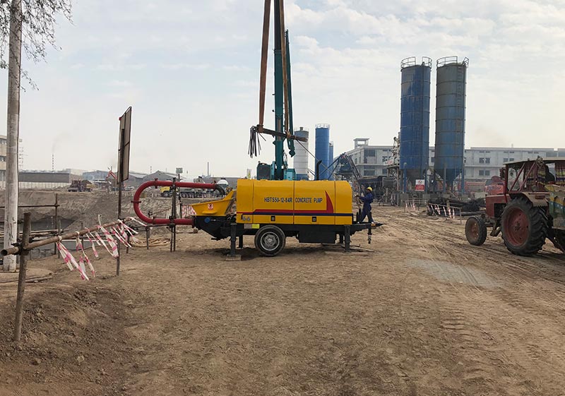 HBTS50R Diesel Concrete Pump in Pakistan