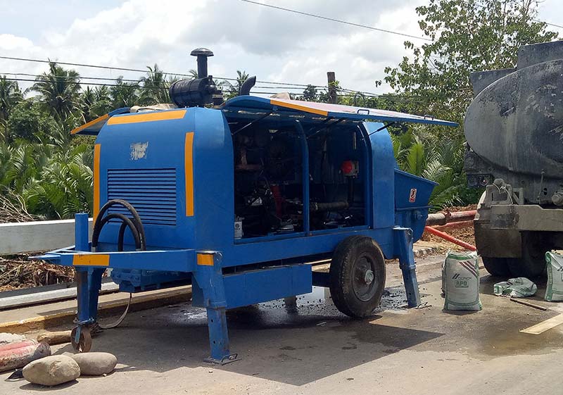 HBTS60R Diesel Concrete Pump in Philippines