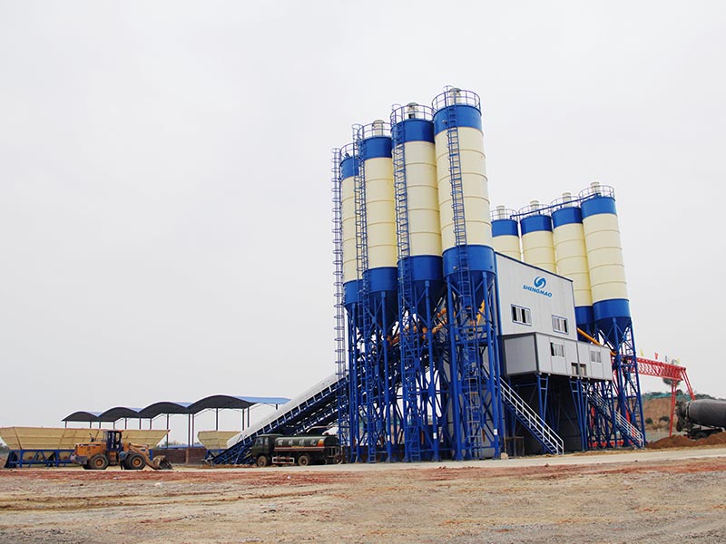 Stationary Concrete Batching Plant