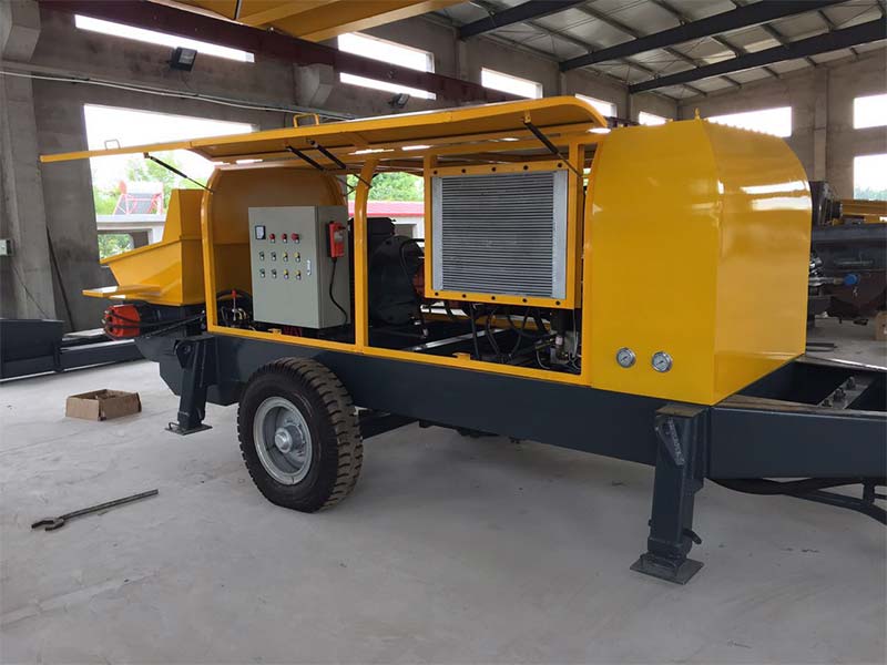 Concrete Trailer Pump