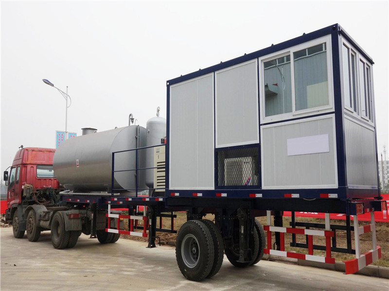 compulsory type mobile asphalt plant