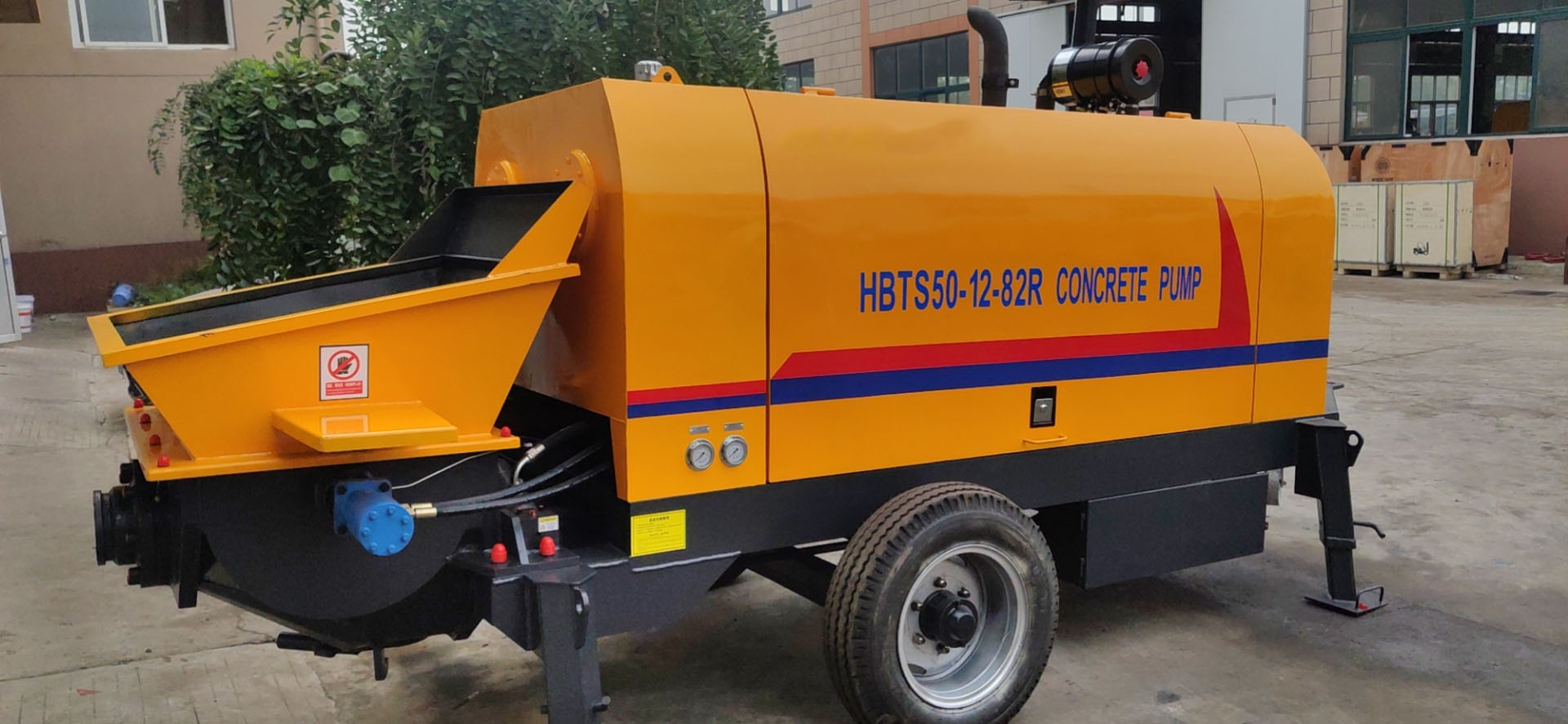 diesel concrete pump