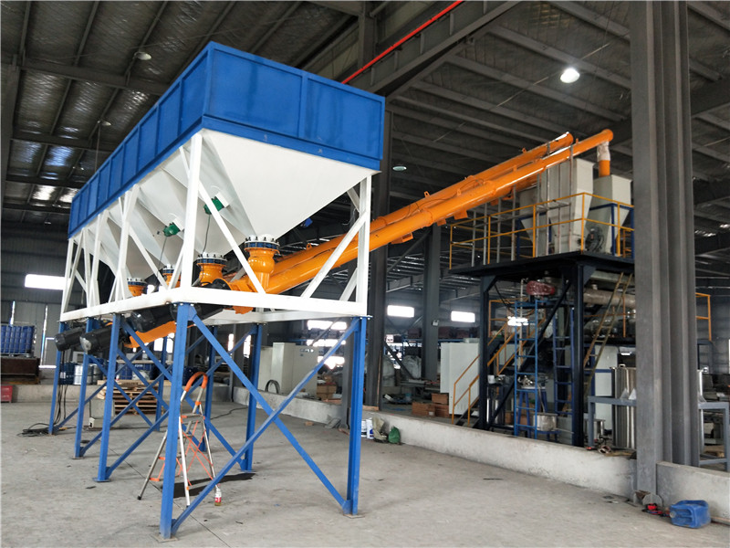 Aggregate batching machine