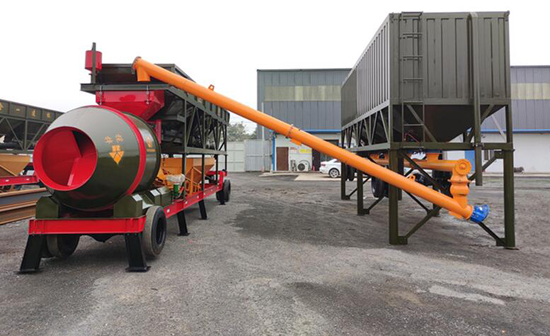 mobile concrete batching plant