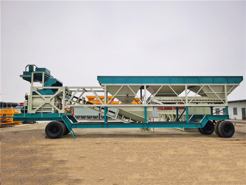 Mobile Concrete Batching Plant