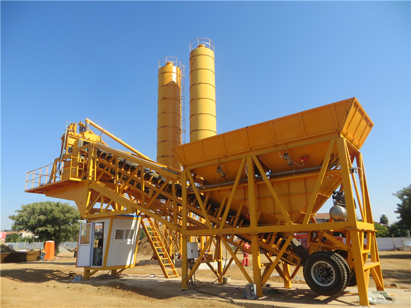 Mobile Concrete Batching Plant