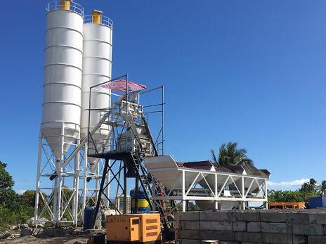 Types of concrete batching plant