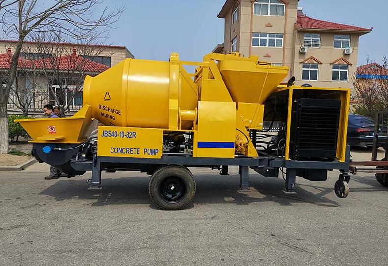 The Types of the Concrete Mixer Pump