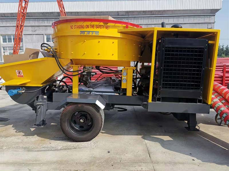 The Role of Concrete Mixing Pump