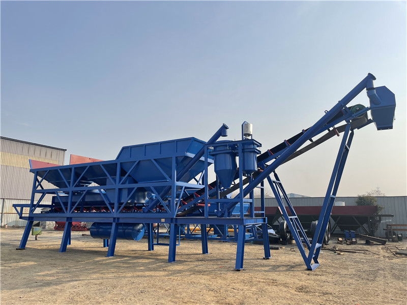 Special dry mix concrete batching plant to Philippines