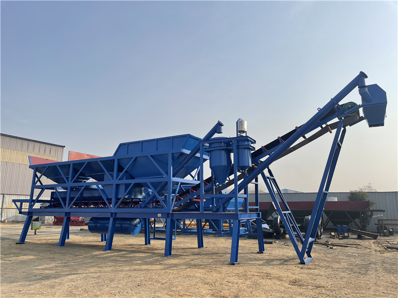 dry mix concrete batching plant