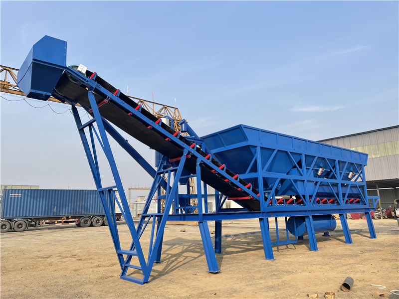 Special dry mix concrete batching plant to Philippines