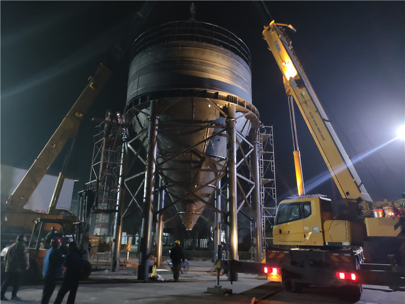 1000T cement silo to Ethiopia
