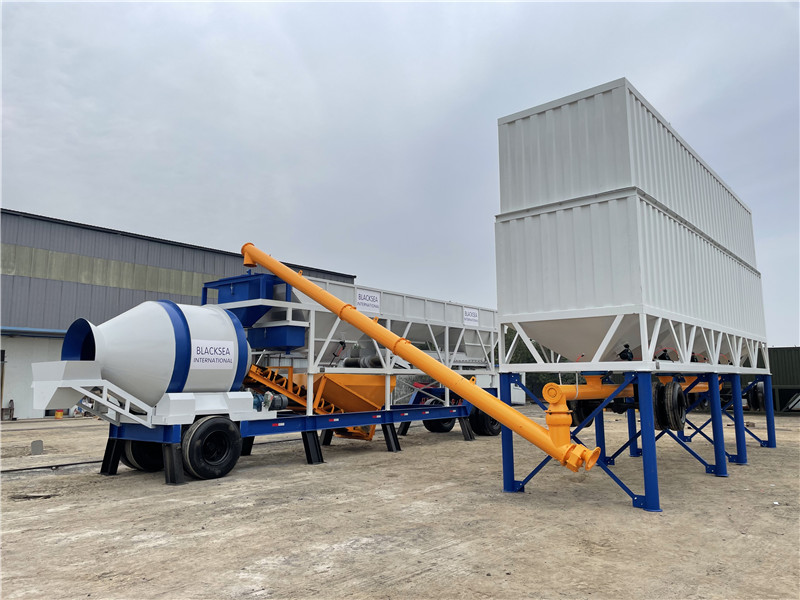 Mobile Concrete Batching Plant