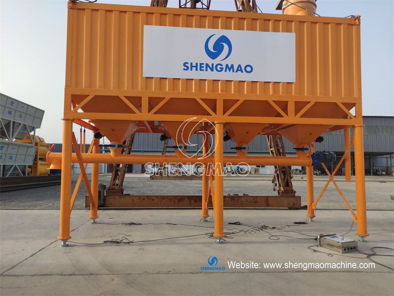 Container cement silo to New Zealand