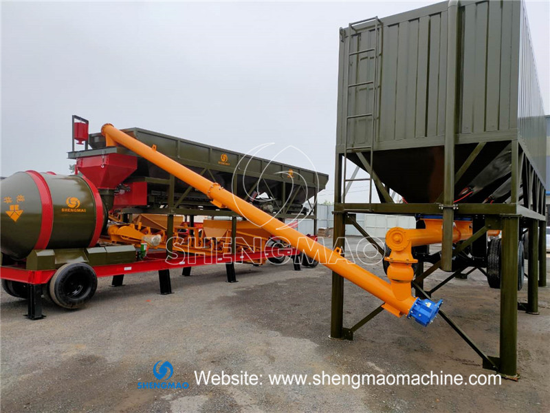 Mobile Concrete Batching Plant