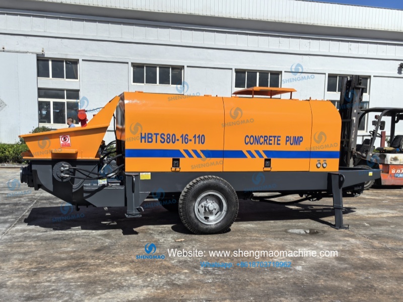 Concrete line pump to Russia