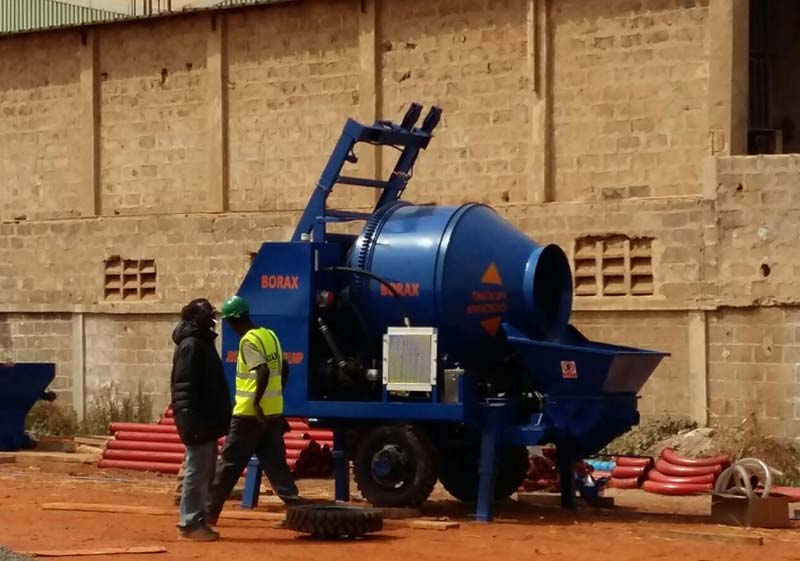 JBS30 Electric Concrete Mixer Pump in Senegal