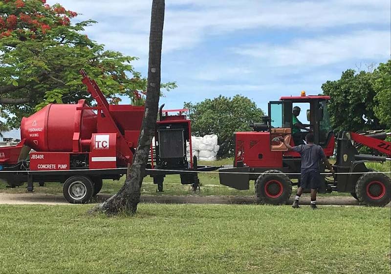 JBS40R Diesel Concrete Mixer Pump in Fiji