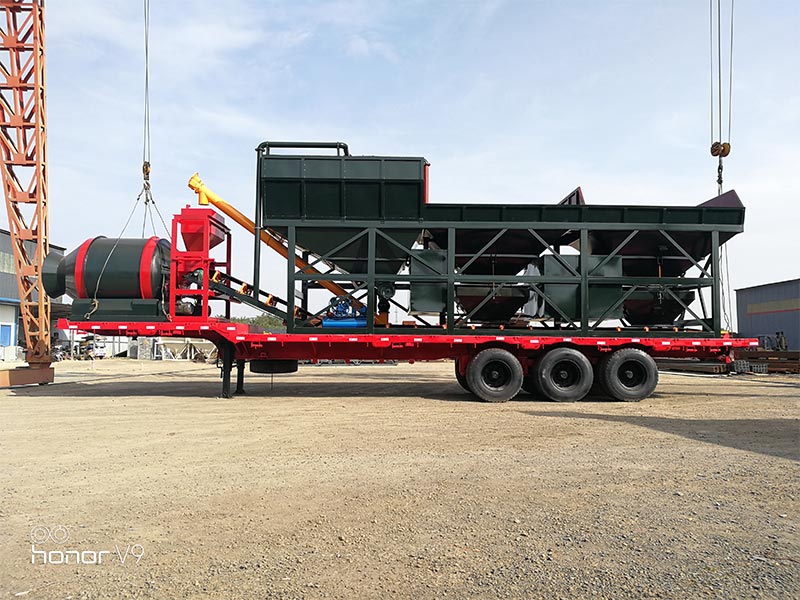Mobile Concrete Batching Plant Factory