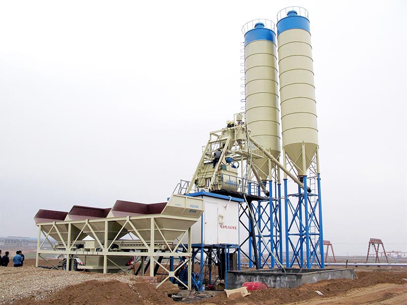 Skip Hoist Concrete Batching Plant