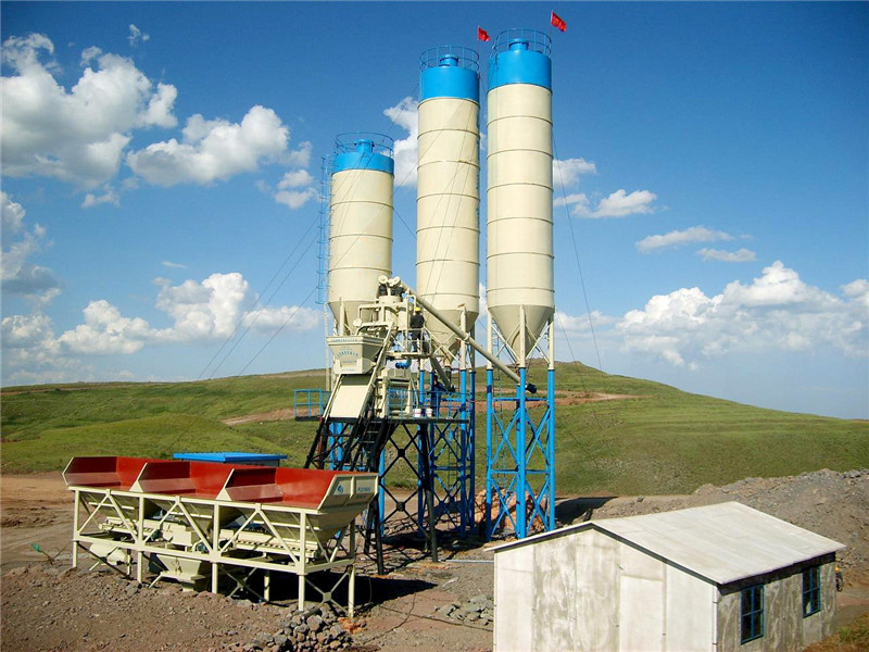 Stationary Concrete Batching Plant