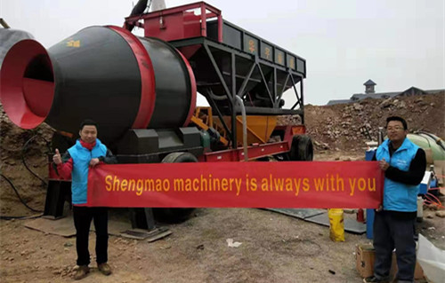 Mobile batching plant
