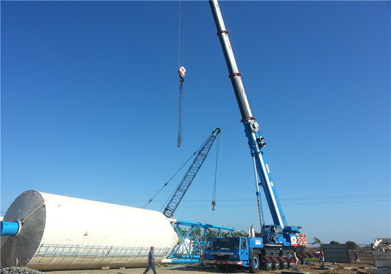 100T 200T and 300T cement silo in Philippine