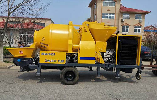 The Types of the Concrete Mixer Pump