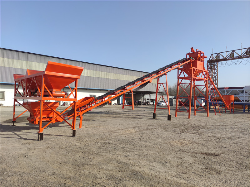 dry mix concrete batching plant