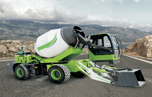 The Working Principle of Self-Loading Concrete Mixers