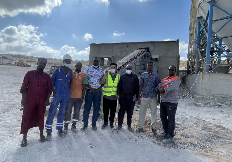 bag cement feeding system to Somaliland