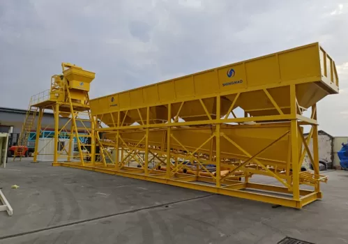 No foundation concrete batching plant to Moldova