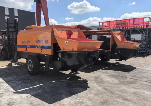 Concrete line pump to Russia