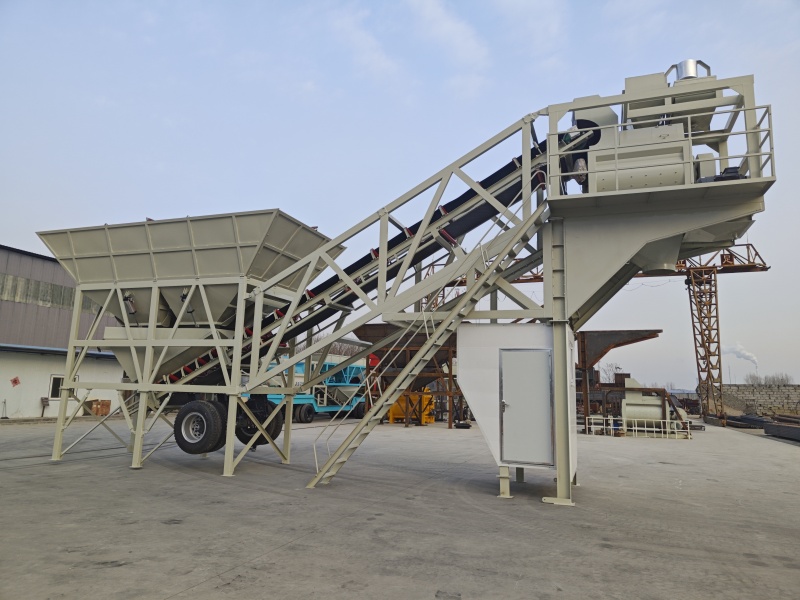 Mobile Concrete Batching Plant